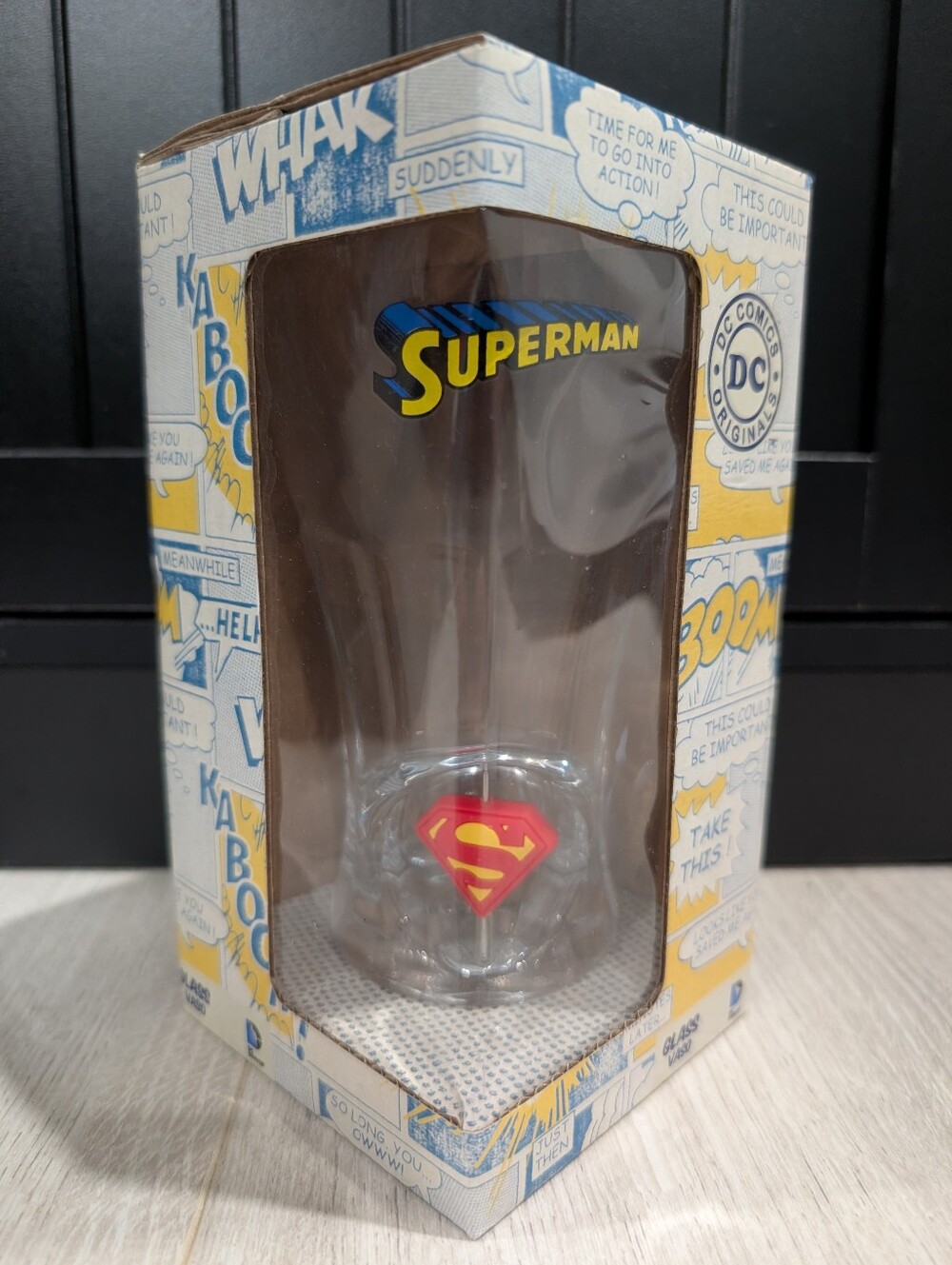 DC Comics Superman Glass